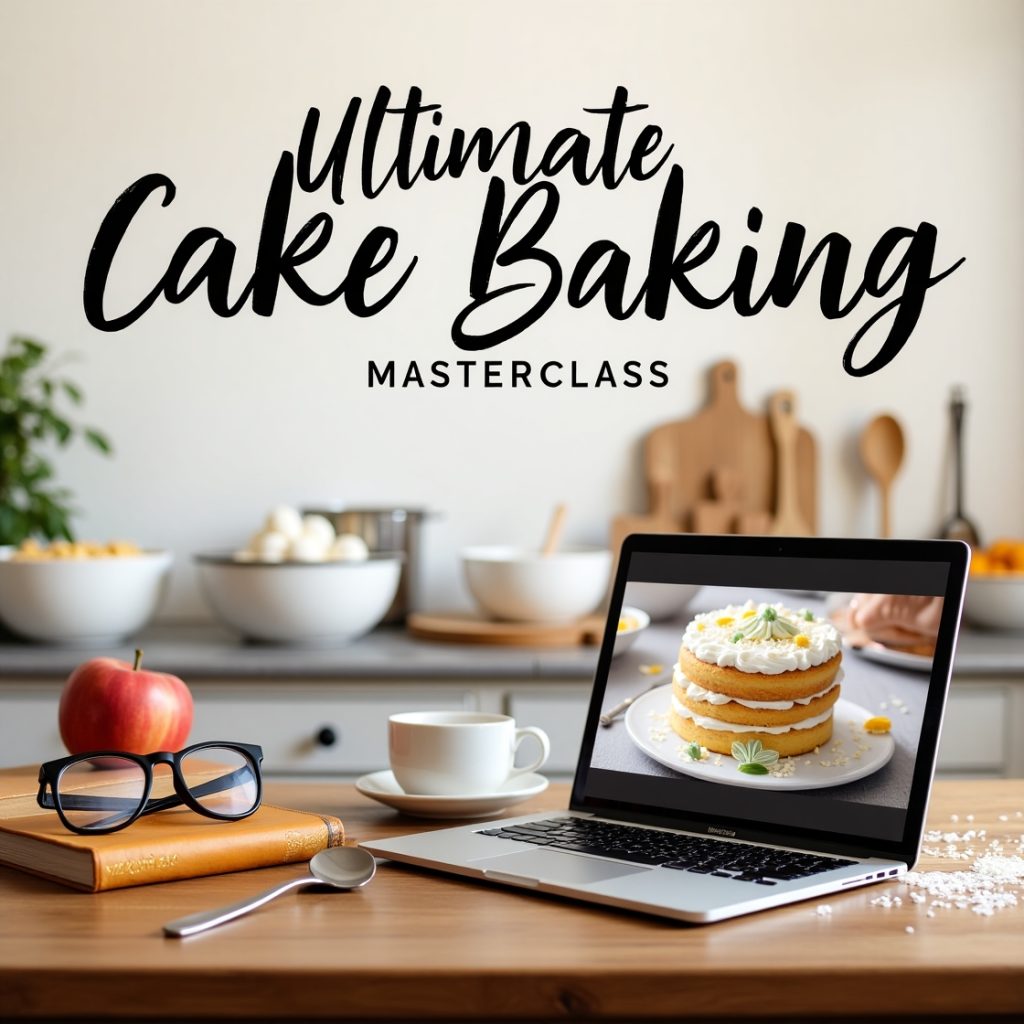 The Ultimate Cake Baking Masterclass (Video Course)